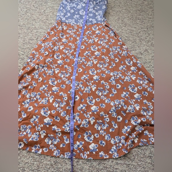 Pact organic cotton floral bohemian long dress strap - Picture 4 of 11